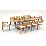Montana Outdoor - Piece Teak Dining Set