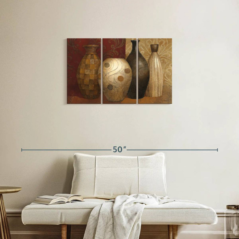Senne Timeless Vessels, 20" H x 33" W