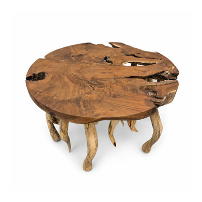 Table basse en teck unique