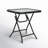 Table d'appoint en acier Asala