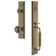 Fifth Avenue One-Piece Complete Inactive Dummy Handleset with C Grip and Parthenon Knob