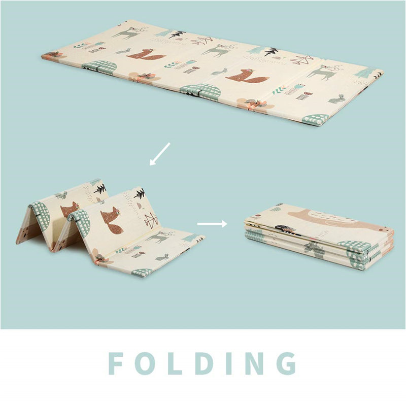 Tapis de jeu pliable en mousse