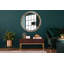 Huldar Glass Flat Wall Mirror