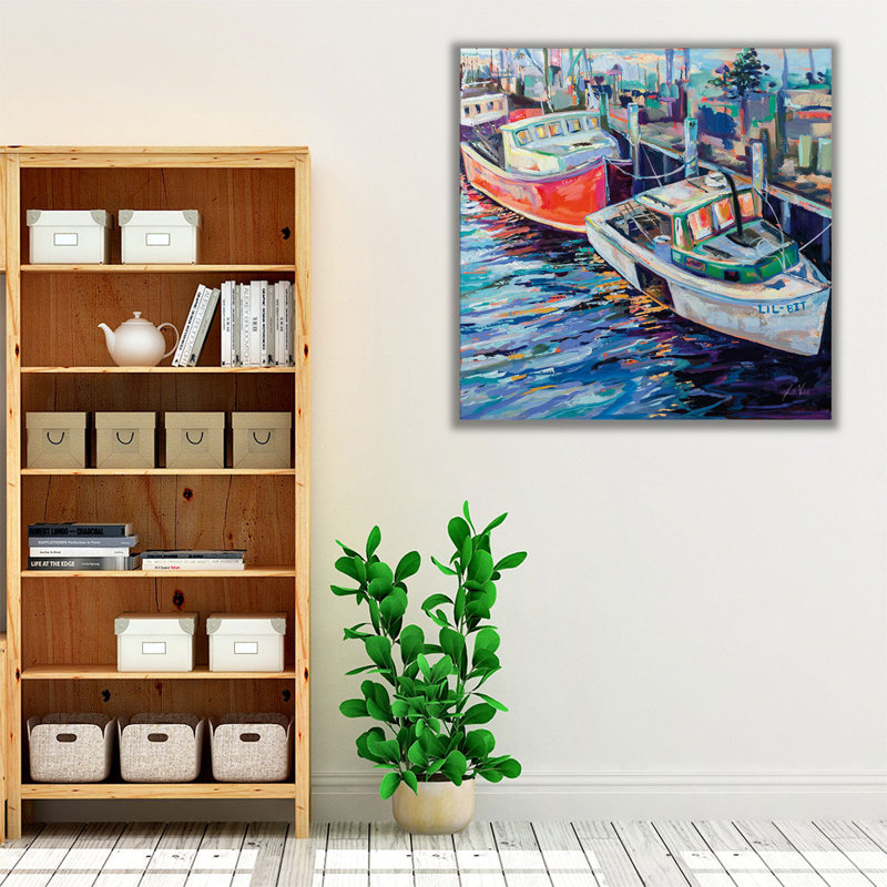 Lil Bit - reproduction d'art sur toile, H 40 po x l 40 po