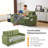 Deymi 64.2" Sleeper Sofa sofa bed-1592772674