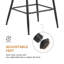 Tabouret de bar et de comptoir rembourré Cane-382988430-400685740-382988416