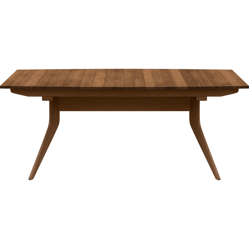Catalina Trestle Extensions Table, Saddle Cherry, 30" H x 72" L x 46" W