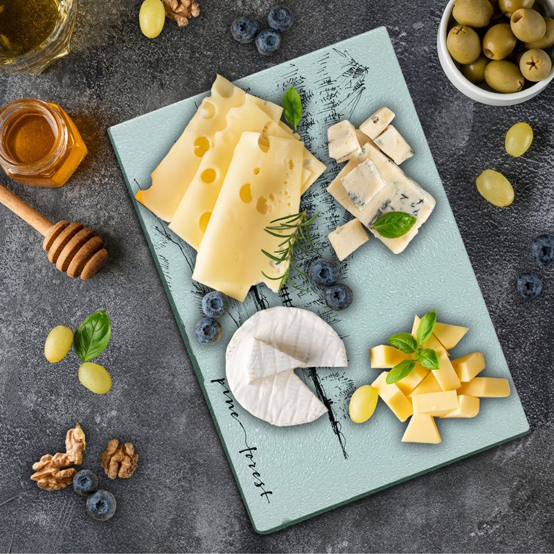 Planche à découper en verre trempé Ambesonne