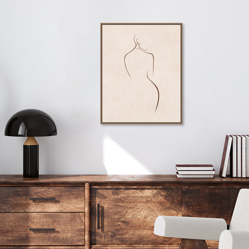 Silhouette 45 by Emel Tunaboylu, 28" H x 23" W x 2" D