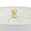 Lampe de table 25,5 "or