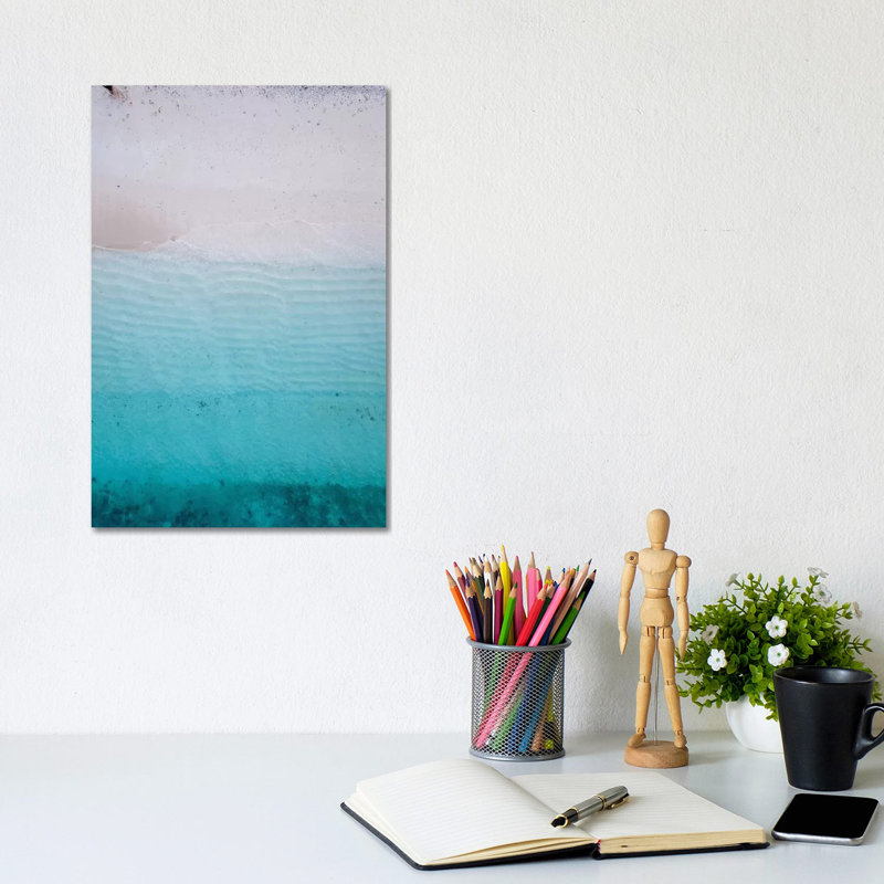 By The Sea I by Melody Hogan - Wrapped Canvas Print, 20.32 cm H x 30.48 cm W