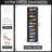 10 Tiers 20 Pairs Portable Shoe Organizer Storage Boxes With Magnetic Door, Free-standing Folding Shoe Rack For Closet Entryway Fits Size 12