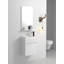 Ensemble de meuble-lavabo simple mural Haniyyah