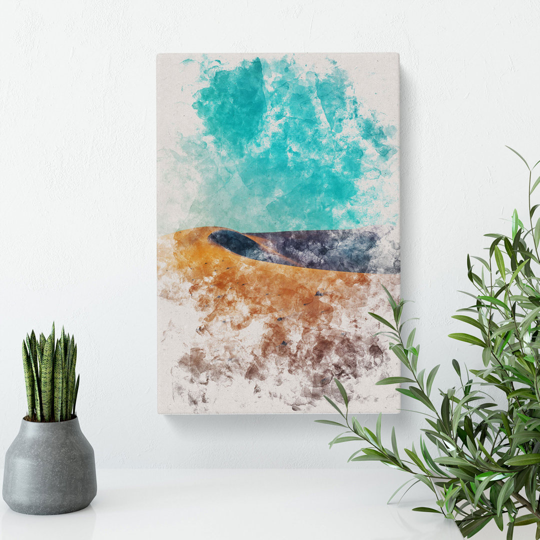 San Dune In The Atacama Desert In Chile - Wrapped Canvas