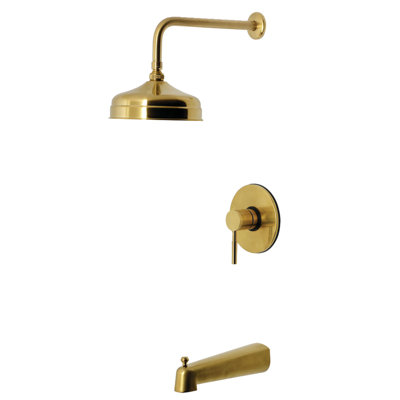 Kingston Brass Concord Single-Handle Pressure Balanced Tub and Shower Faucet