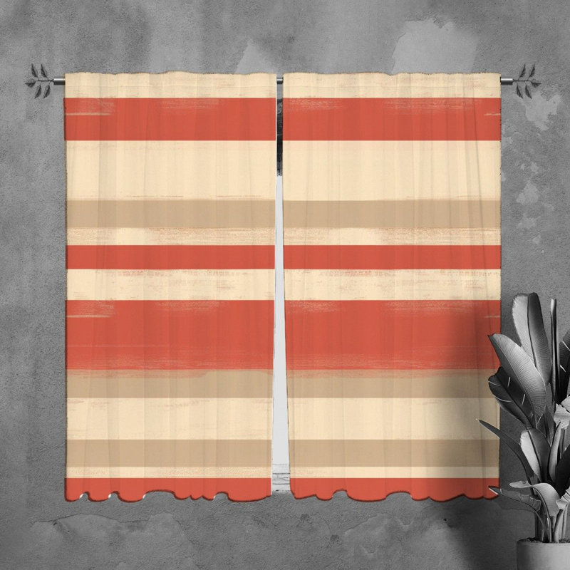 Paire de rideaux obscurcissant en polyester Kymberle, L 20 po x L 61 po