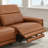 89'' Genuine Leather Power Reclining Sofa with USB Charging-1372772052