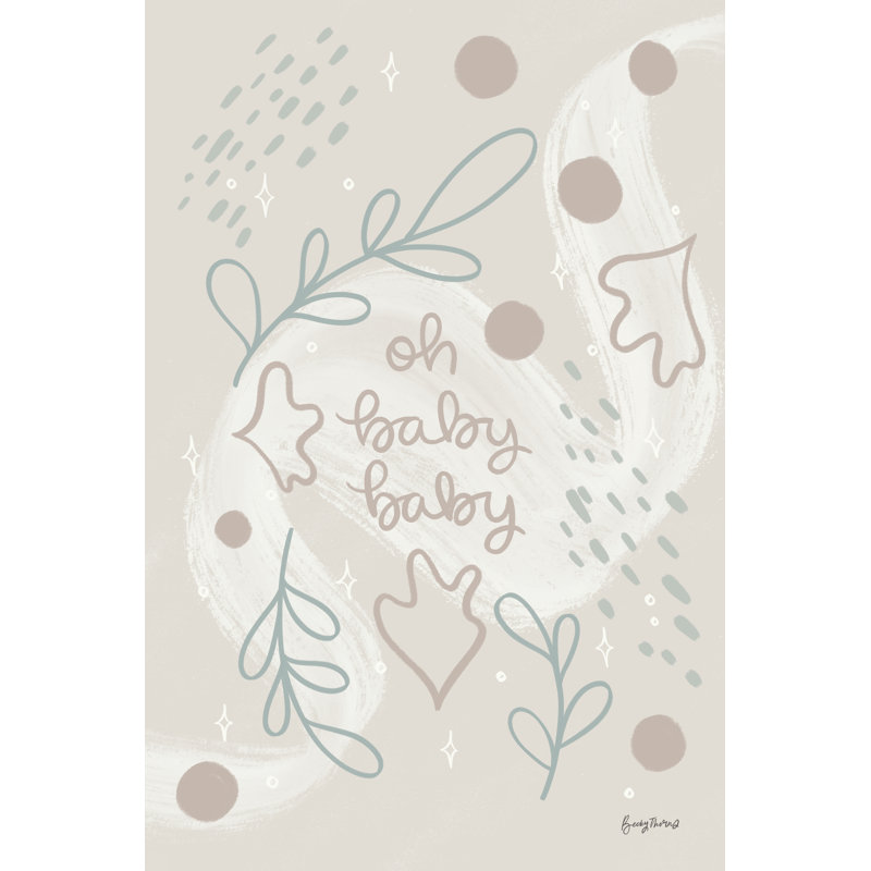 «New Baby I Neutral» par Becky Thorns, H 12 po x l 8 po