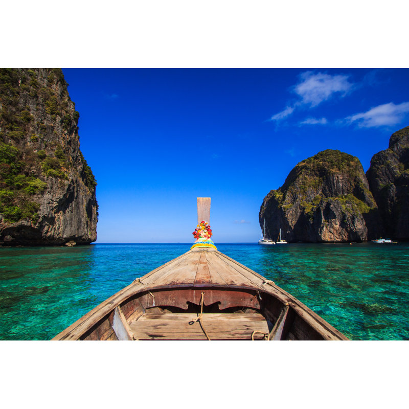 Ship Nose by Pigphoto - Wrapped Canvas Print, 30cm H x 46cm W x 3.8cm D
