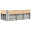 Bookcase Bed Engineered Wood-579053340-579053313