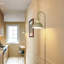 Applique murale enfichable, lampe murale d'intérieur en métal, base E26-215774753
