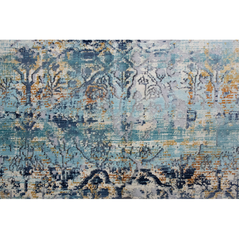 Ziebarth Oriental Indoor Rug, Round 5'