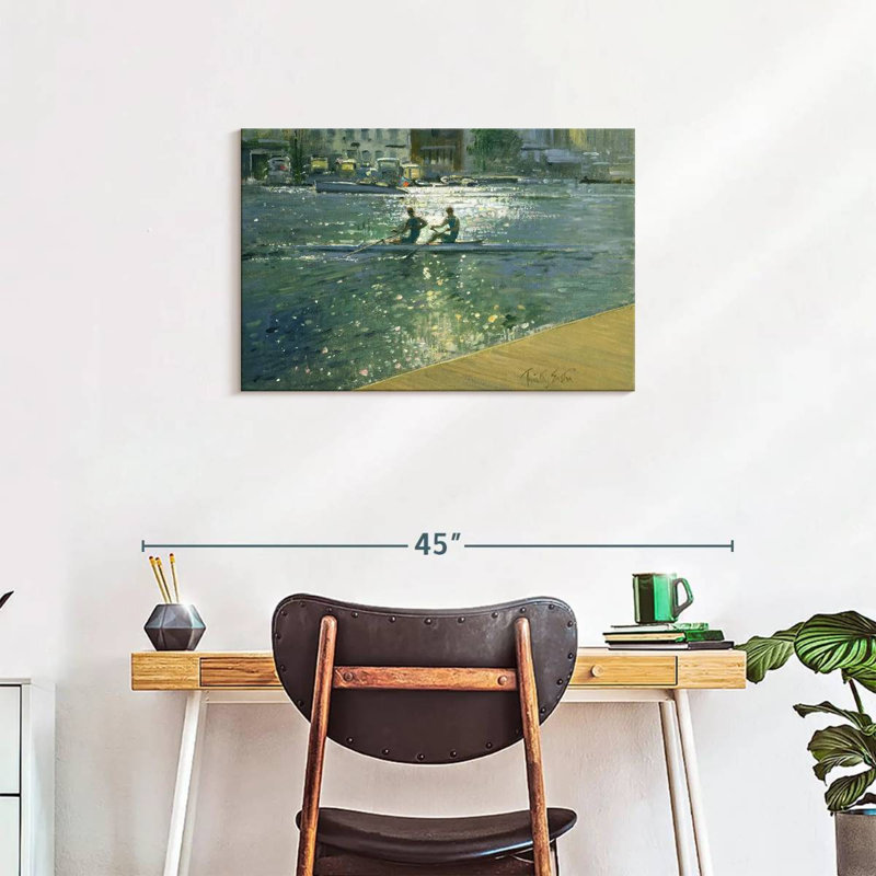 Crossing The Light Break Henley, 20" H x 30" W