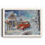Santa's Tree Farm - reproduction d'art sur toile-1918237044-1918237047