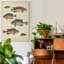 Reproduction d’art sur toile tendue « ichthyology I »-1912169121