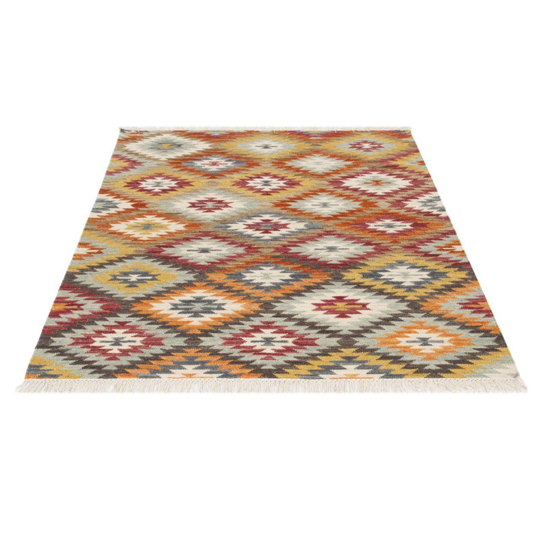 Shuler Geometric Hand Woven Area Rug, Rectangle 160 x 230cm