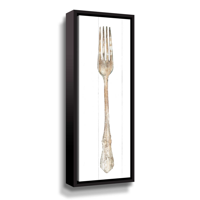 " Setting The Table II Light ", Black Framed