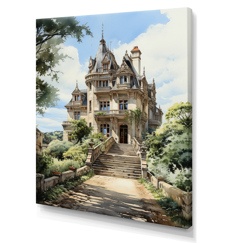 «Vineyard Historic Elegance», reproduction sur toile, Toile tendue, H 40 po x l 30 po x P 1,5 po
