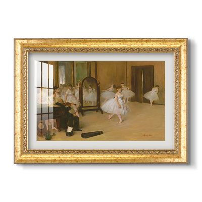 La classe de danse, vers 1870 - Edgar Degas - Estampe encadrée sur mesure