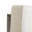 BANC DE COIN B -VA BRAVA AVEC TABLE BASSE, BLANC