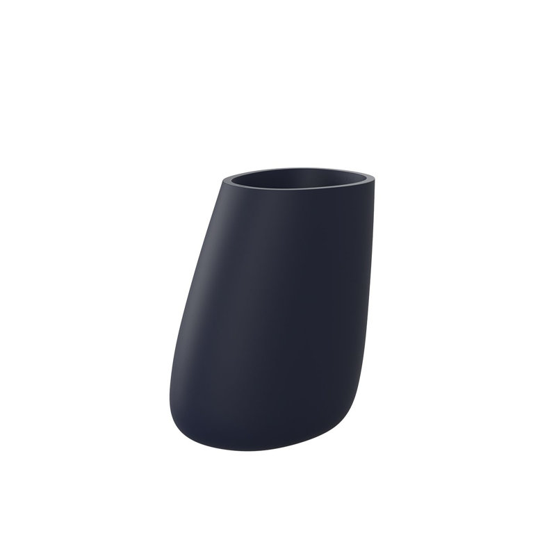 Stone Planter, Blue, 47.25” H x 40.75” W x 32.75” D
