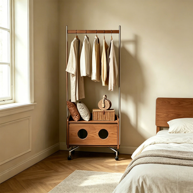 Portemanteau Modern Oak