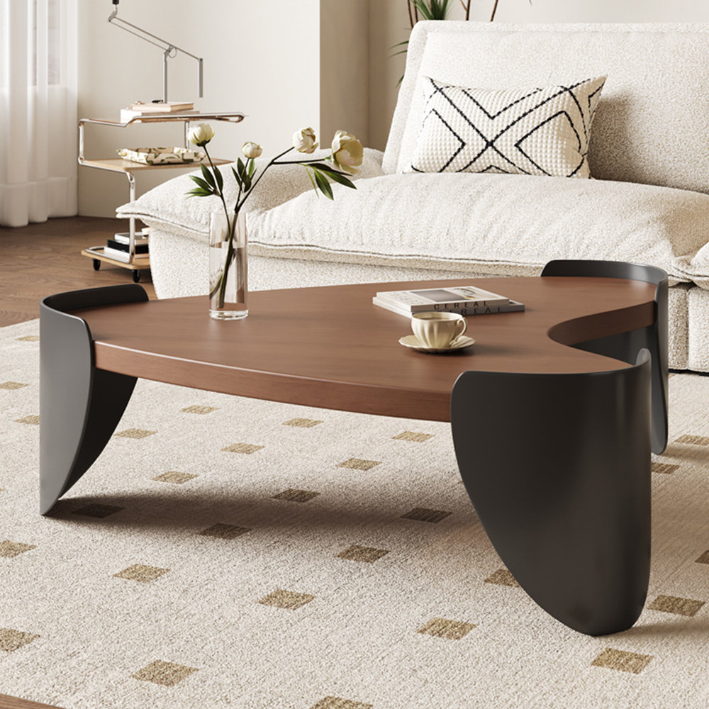 Bkoksety Solid wood simple creative art tea table | Wayfair