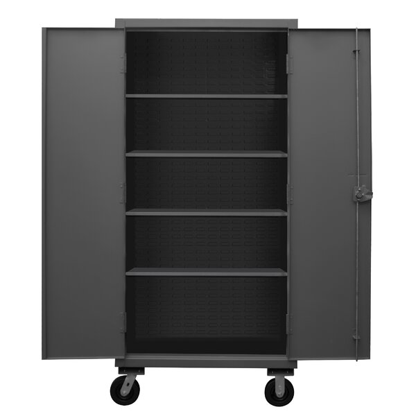 Bin Storage Cabinet With 3 Shelves - 36 in. W X 24 in. D X 78 in. H