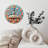 Colorful Carousel Themed Wall Clock