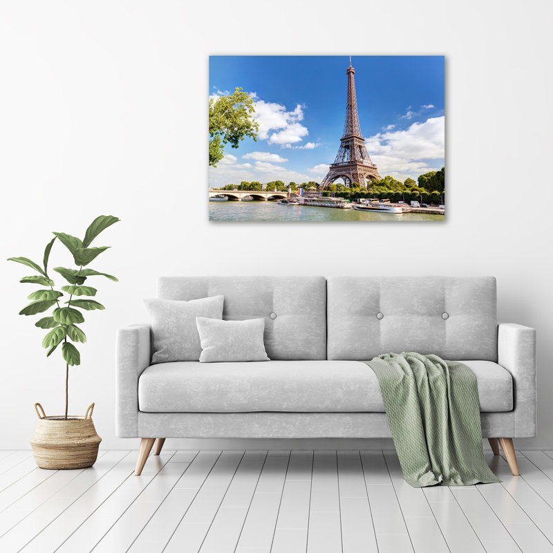 Eiffel Tower Paris - Wrapped Canvas Print