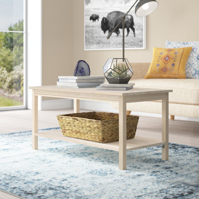 Manatuto Solid Wood Single Coffee Table