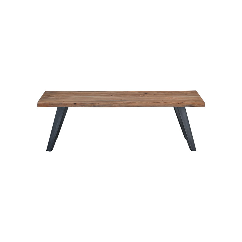 Knoxville 54" Bench in Smoked Acacia