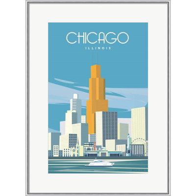 " Chicago From Lake Michigan " by Omar Escalante