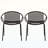 Charming Ergonomic Patio Chair Set with Space-Saving Feature and Stylish Appeal-900427600