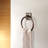 Hand Hammered Wall Mount Metal Round Towel Ring-48321313