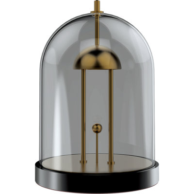 Lampe en acier et aluminium Vienne