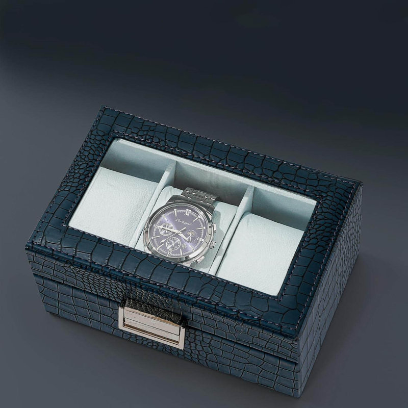 Watch Box +, Cobalt Blue