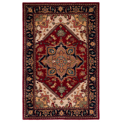 Balthrop Hand Tufted Wool Oriental Rug