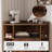 Hendrikka Corner Storage Shelf with USB Ports-1537075784