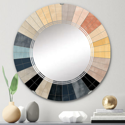 Pitney - Miroir mural moderne rond